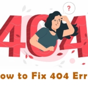 How to Fix 404 Error